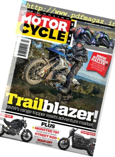 Australian Motorcycle News – 25 May 2017 Cover