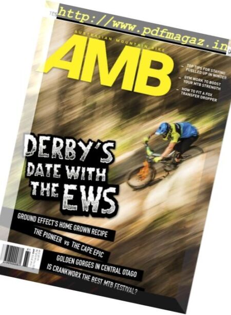 Australian Mountain Bike – Issue 161, 2017 Cover