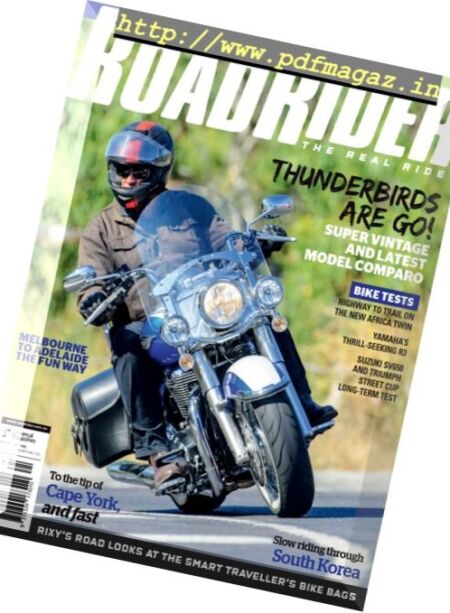 Australian Road Rider – May 2017 Cover