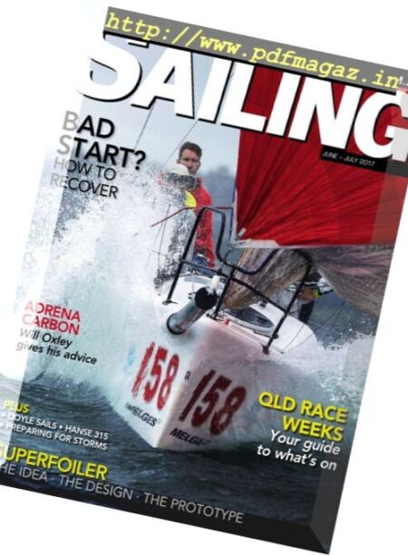 Australian Sailing – June – July 2017 Cover