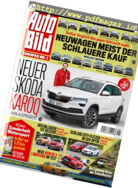 Auto Bild Germany – 19 Mai 2017 Cover