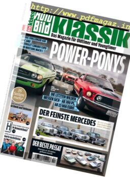 Auto Bild Klassik – Juli 2017