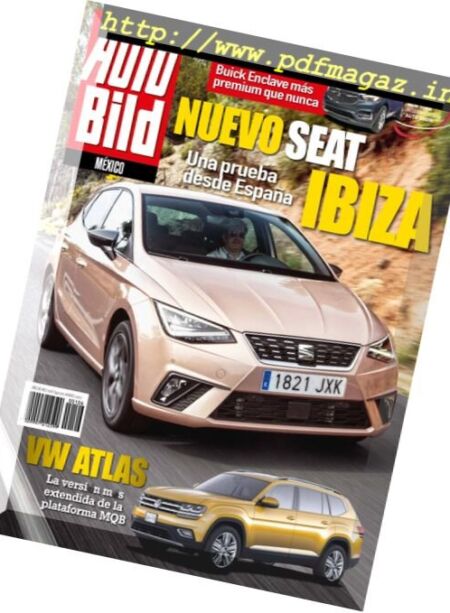 Auto Bild Mexico – Mayo 2017 Cover