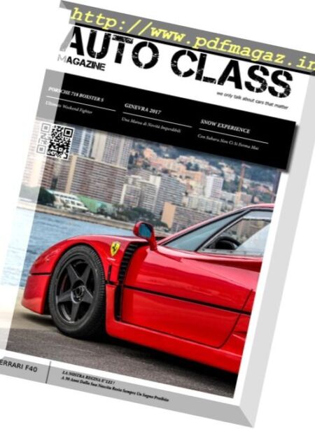 Auto Class Magazine – Aprile 2017 Cover