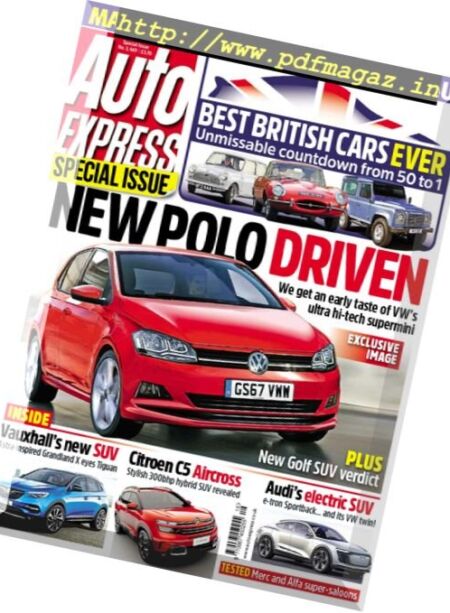 Auto Express – 19 April 2017 Cover