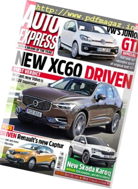 Auto Express – 24-30 May 2017 Cover
