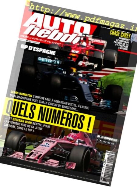 Auto Hebdo – Mercredi 17 Mai 2017 Cover