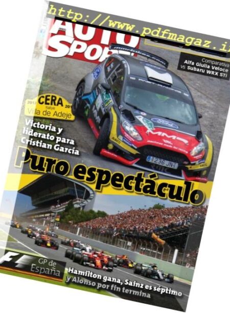 Auto Hebdo Sport – 16 Mayo 2017 Cover
