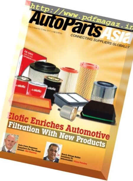 Auto Parts Asia – May 2017 Cover