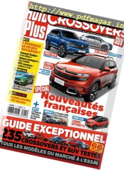 Auto Plus – Hors-Serie Crossovers – EtE 2017