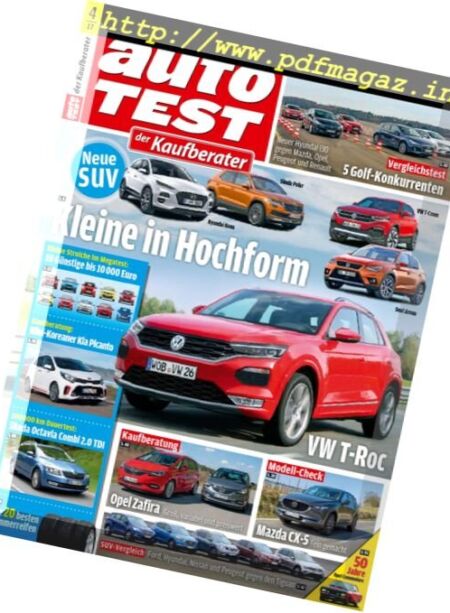 Auto Test Germany – Juni-Juli 2017 Cover