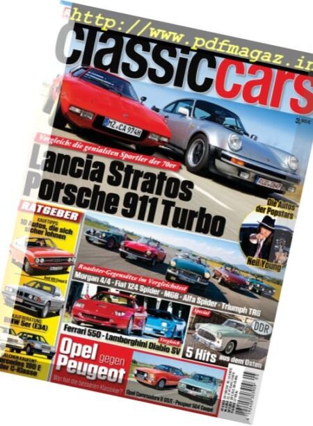 Auto Zeitung Classic Cars – Nr.5, 2017 Cover