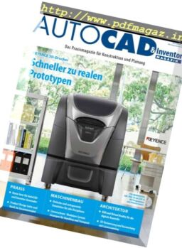 Autocad & Inventor Magazin – Juni 2017