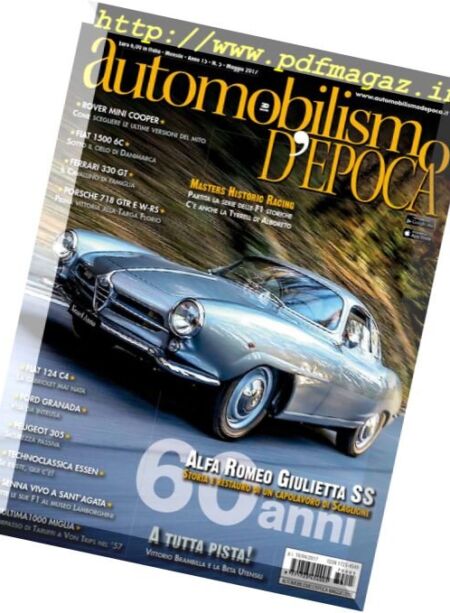 Automobilismo d’Epoca – Maggio 2017 Cover