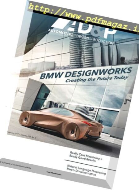 Automotive Design and Production – February 2017 Cover