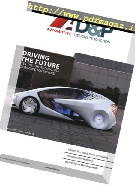 Automotive Design and Production – March 2017 Cover