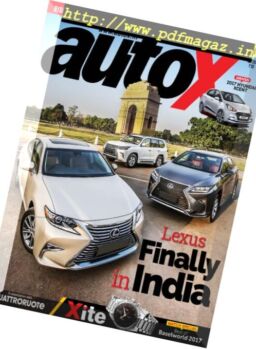 autoX – May 2017