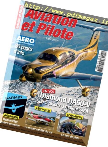 Aviation Et Pilote – Mai 2017 Cover