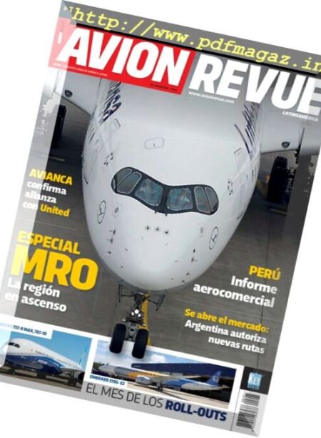 Avion Revue Latin America – Mayo 2017 Cover