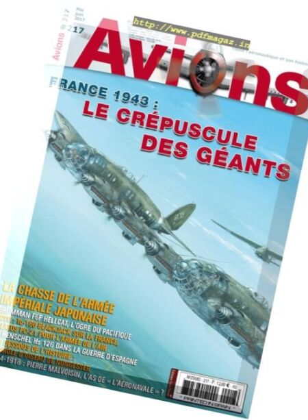 Avions – Mai-Juin 2017 Cover