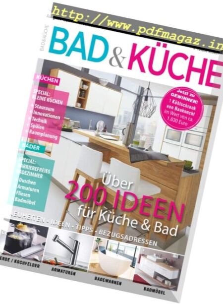 Bad & Kuche – Mai-Juli 2017 Cover