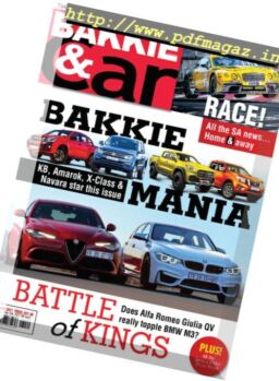 Bakkie & Car – June 2017