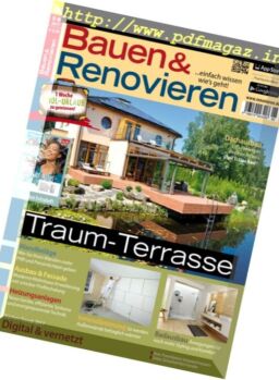 Bauen und Renovieren – Mai Juni 2017
