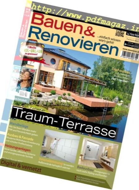 Bauen und Renovieren – Mai Juni 2017 Cover