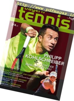 Bayern Tennis – Marz-April 2017