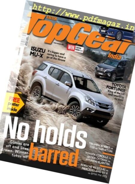 BBC Top Gear India – June 2017 Cover