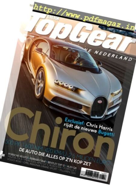 BBC Top Gear Netherlands – Mei 2017 Cover
