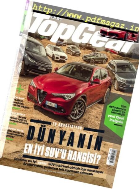 BBC Top Gear Turkey – Mayis 2017 Cover