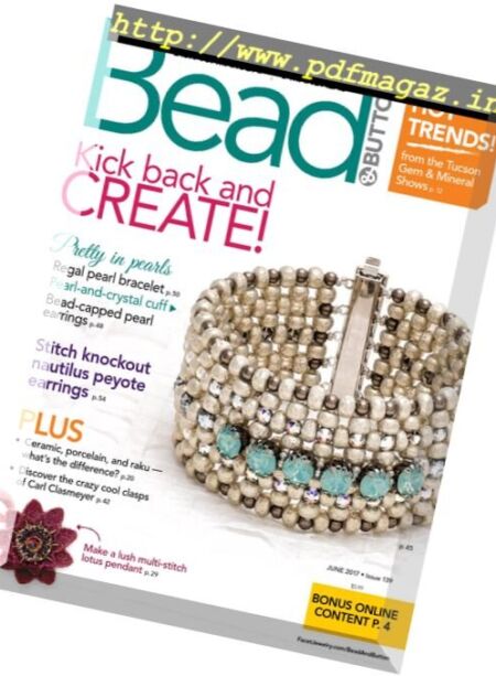 Bead & Button – June 2017 Cover