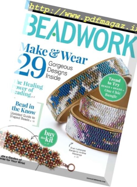 Beadwork – June-July 2017 Cover