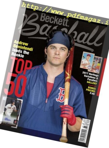 Beckett Baseball – May 2017 Cover