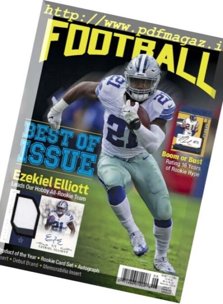Beckett Football – June 2017 Cover