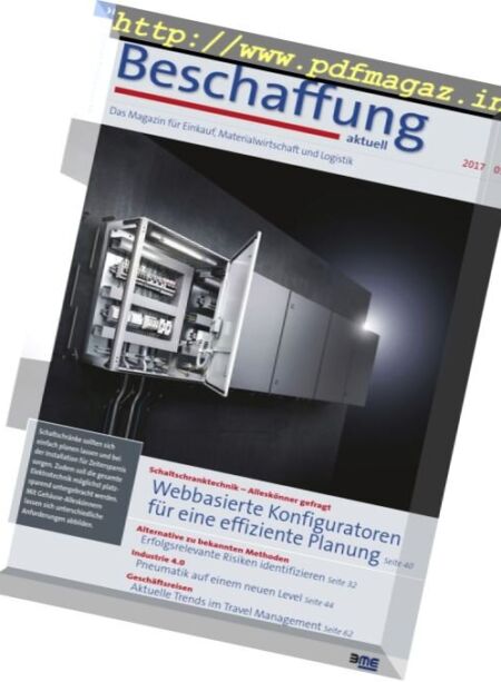 Beschaffung Aktuell – Nr.5, 2017 Cover