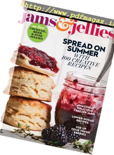 Better Homes & Gardens USA – Jams & Jellies 2017 Cover