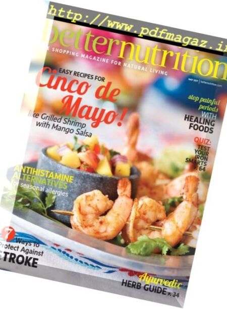 Better Nutrition – May 2017 Cover