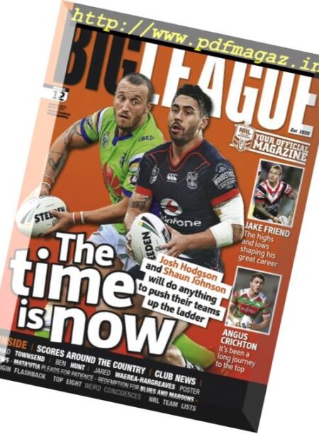 Big League – Round 12 – May 25-31, 2017 Cover