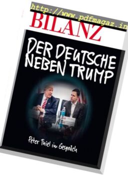 Bilanz Deutsche – April 2017
