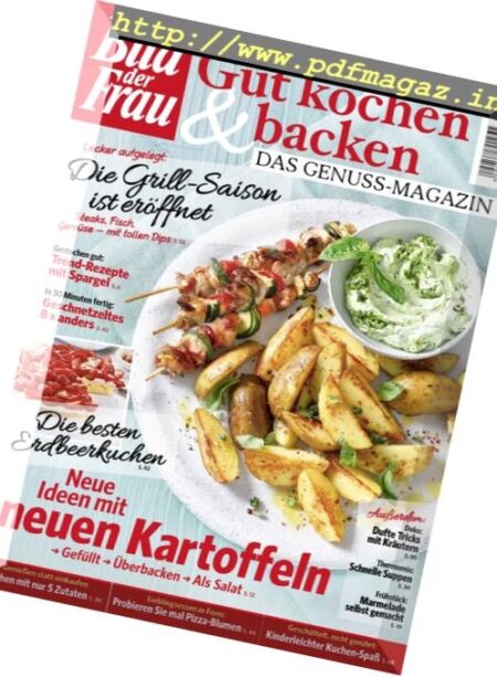 Bild der Frau Gut Kochen & Backen – Mai-Juni 2017 Cover