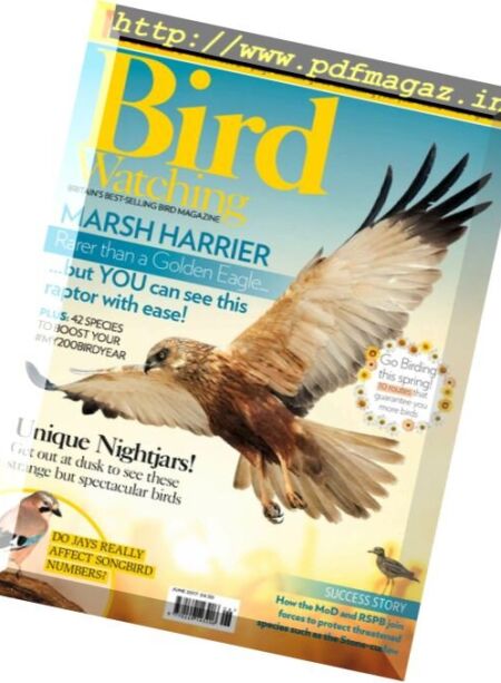 Bird Watching UK – June 2017 Cover