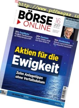 Borse Online – 20 April 2017