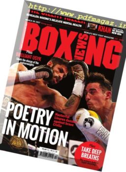 Boxing News – 30 March 2017