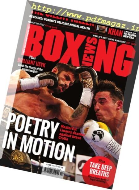 Boxing News – 30 March 2017 Cover