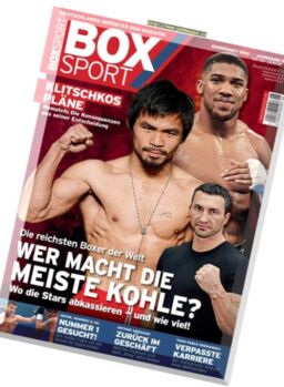 BoxSport – Juni 2017