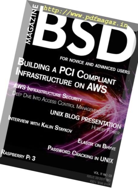 BSD Magazine – March 2017 Cover