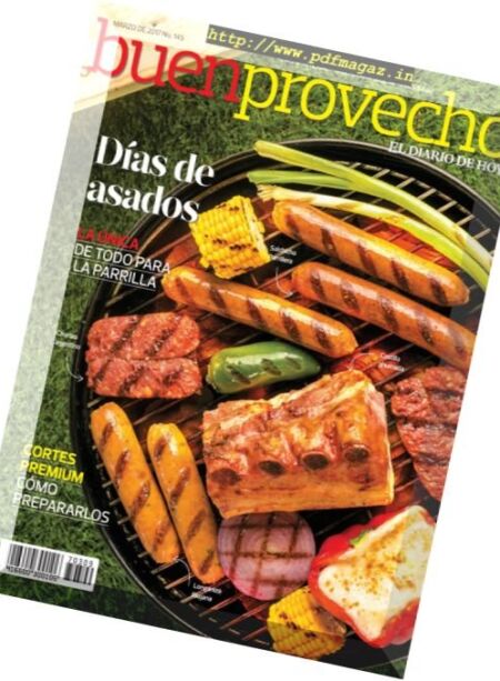 Buen Provecho – Marzo 2017 Cover