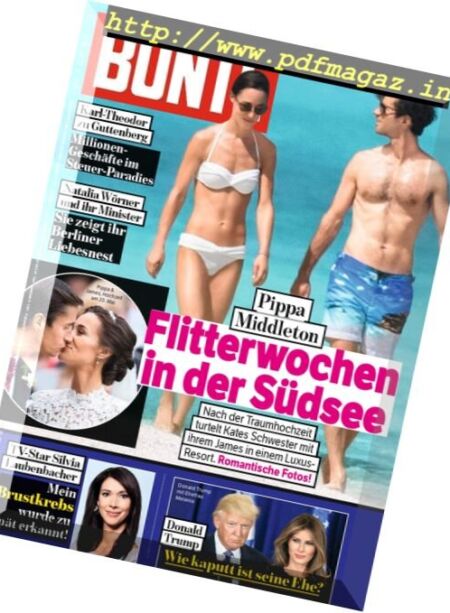 Bunte – 1 Juni 2017 Cover